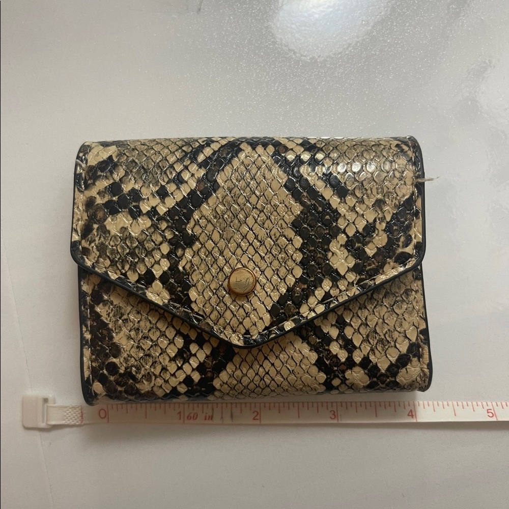 FAUX Snake Print Wallet